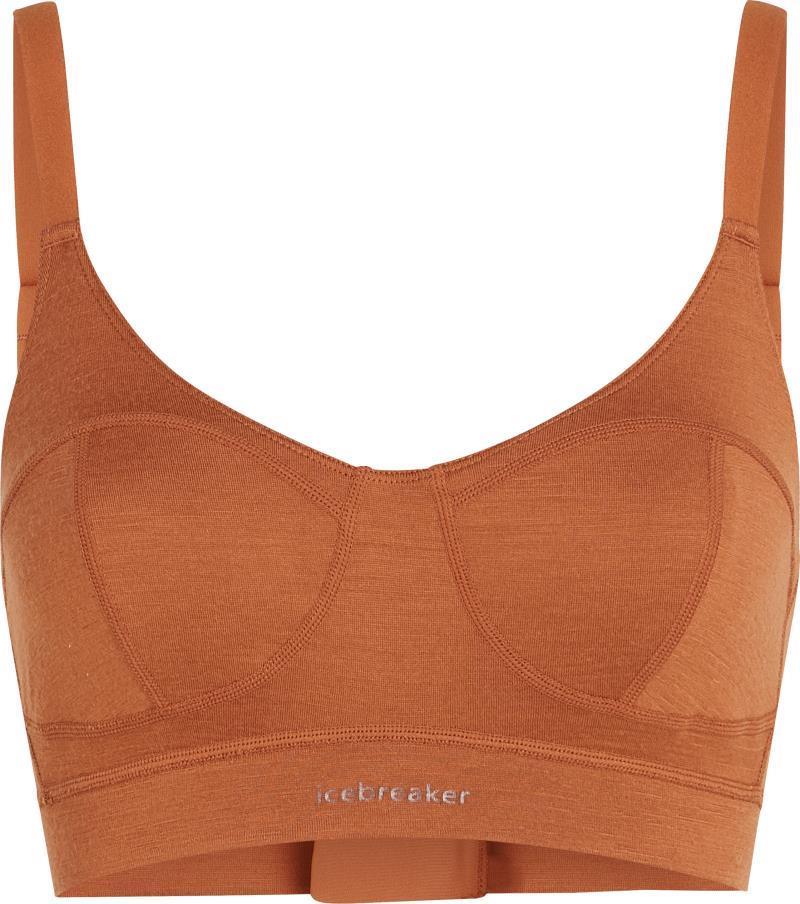 Merino Queens Clasp Bra - dusty clay 1