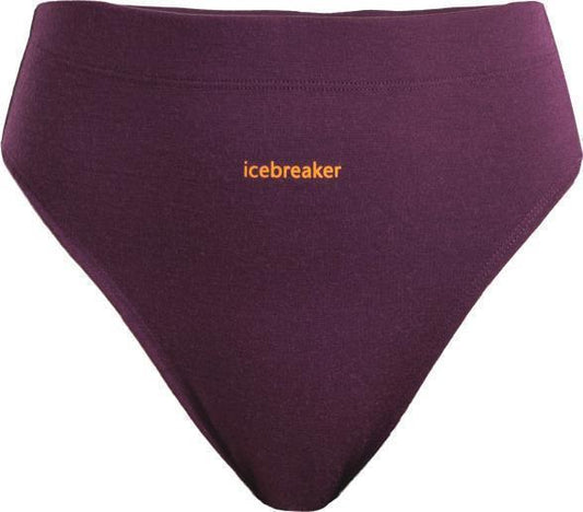 Merino Queens High Cut Briefs - Womens - Nightshade 1