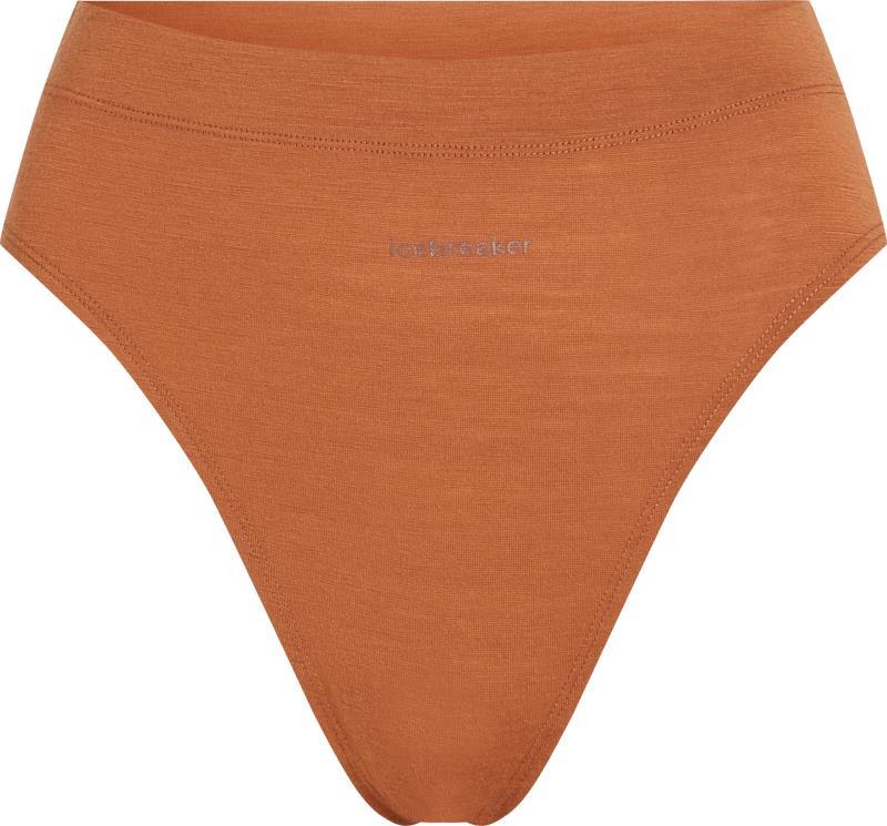 Merino Queens High Cut Briefs - Womens - dusty clay 1