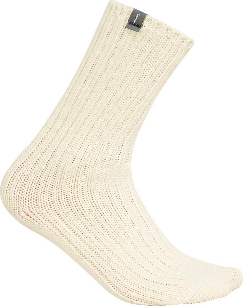 Merino Ski Lodge Crew Socks - undyed 1