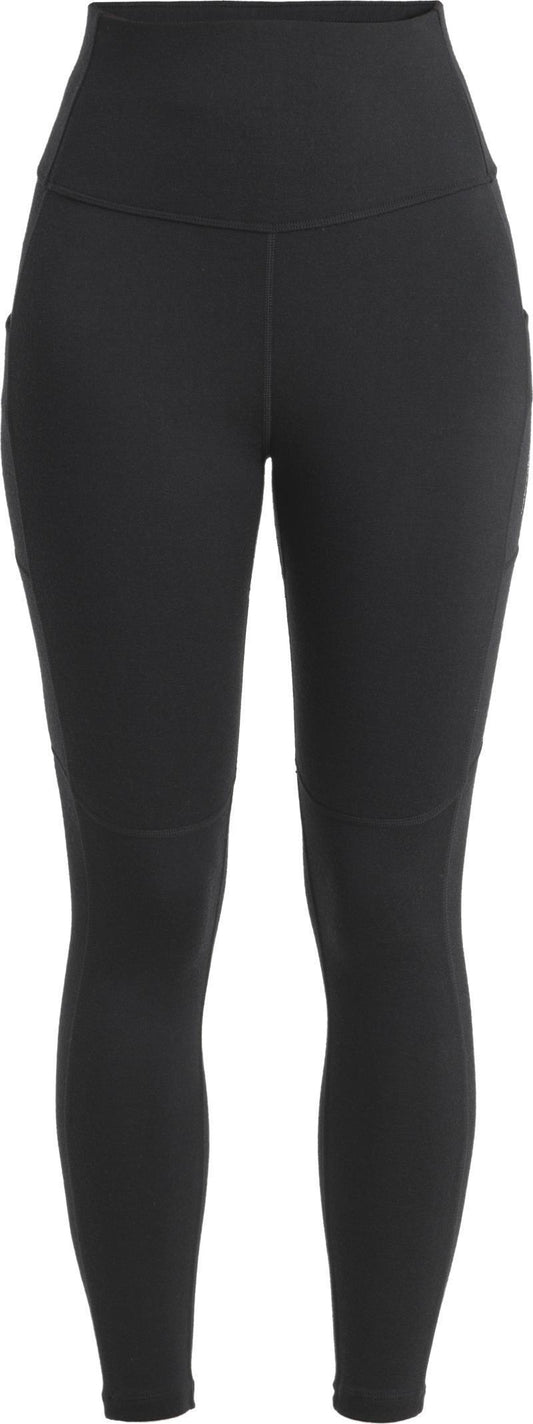 Merino Speed Winter 25" Tights - Womens - Black 1