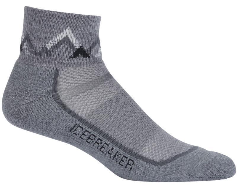 Multisport Mini Merino Socks - Light - Mens - Twister Heather / Black 1