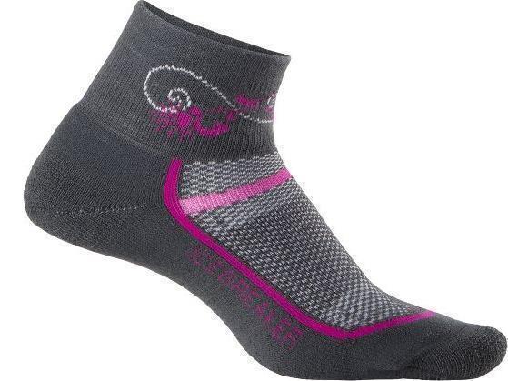 Multisport Mini Merino Socks - Light - Womens - Oil / Magenta 1