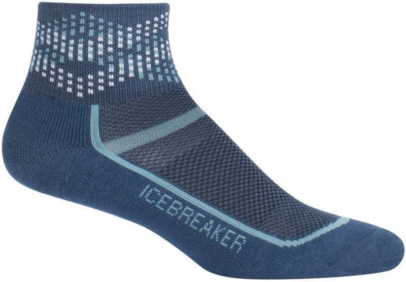 Multisport Mini Merino Socks - Light - Womens - Prussian Blue / Waterfall / Alpine Argyle 1