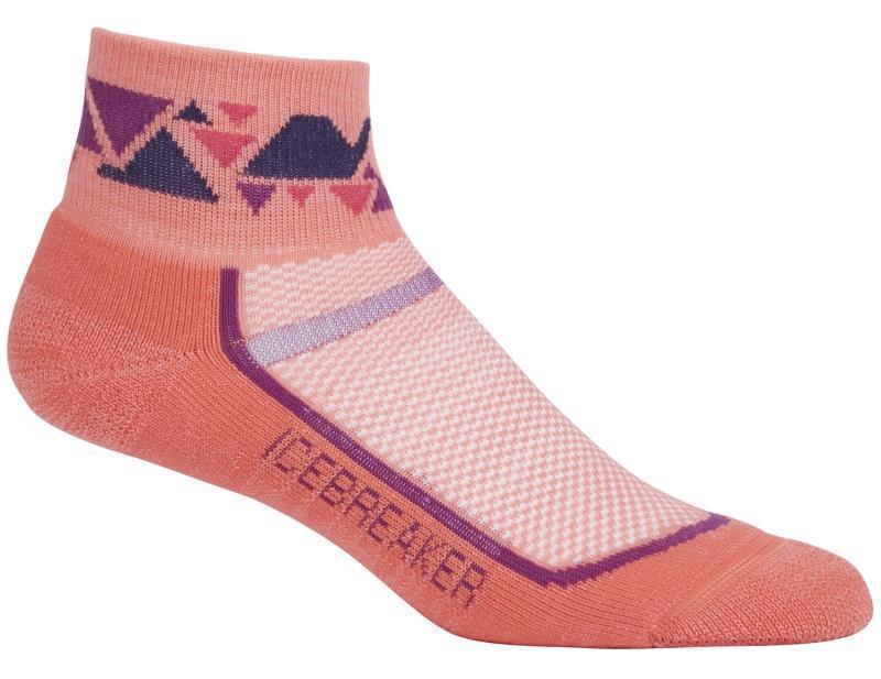 Multisport Mini Merino Socks - Light - Womens - Tulip / Vivid 1