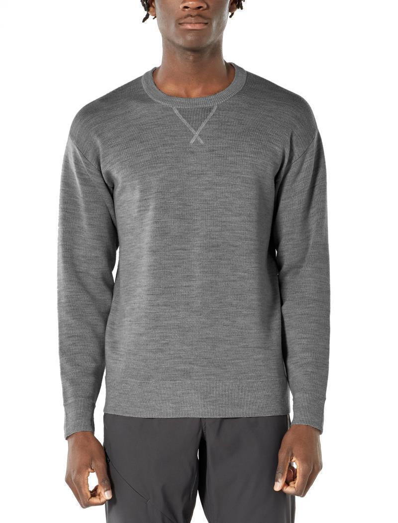 Nova Sweater Sweatshirt - Mens - Gritstone Heather 2