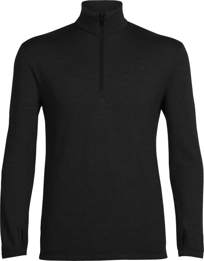 Original LS Half Zip - Mens - Black 1