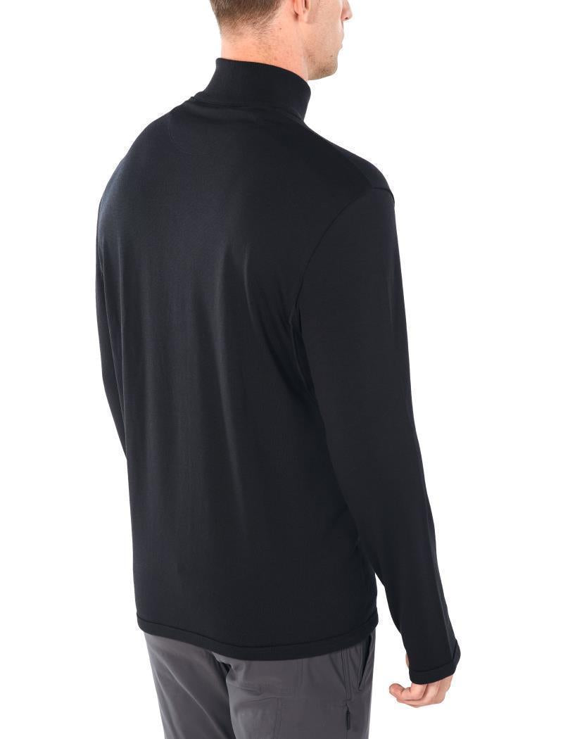 Original LS Half Zip - Mens - Black 7