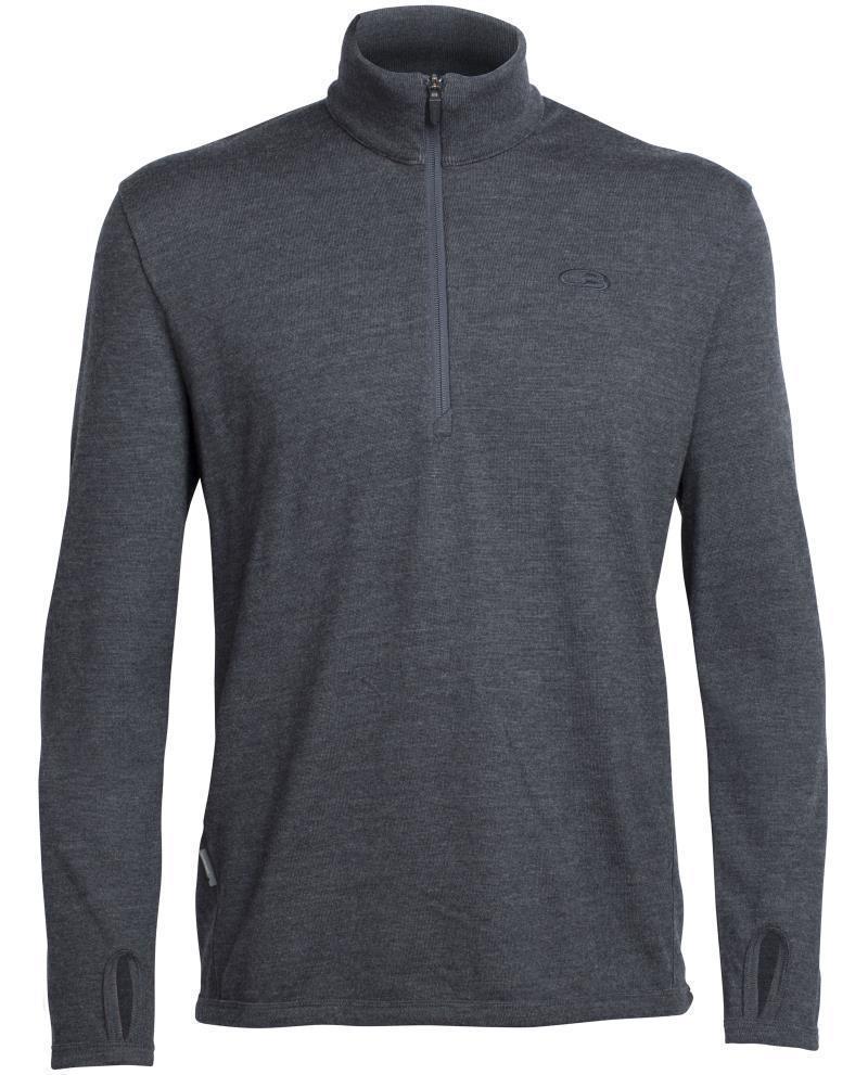 Original LS Half Zip - Mens - Jet Heather / Jet Heather 1