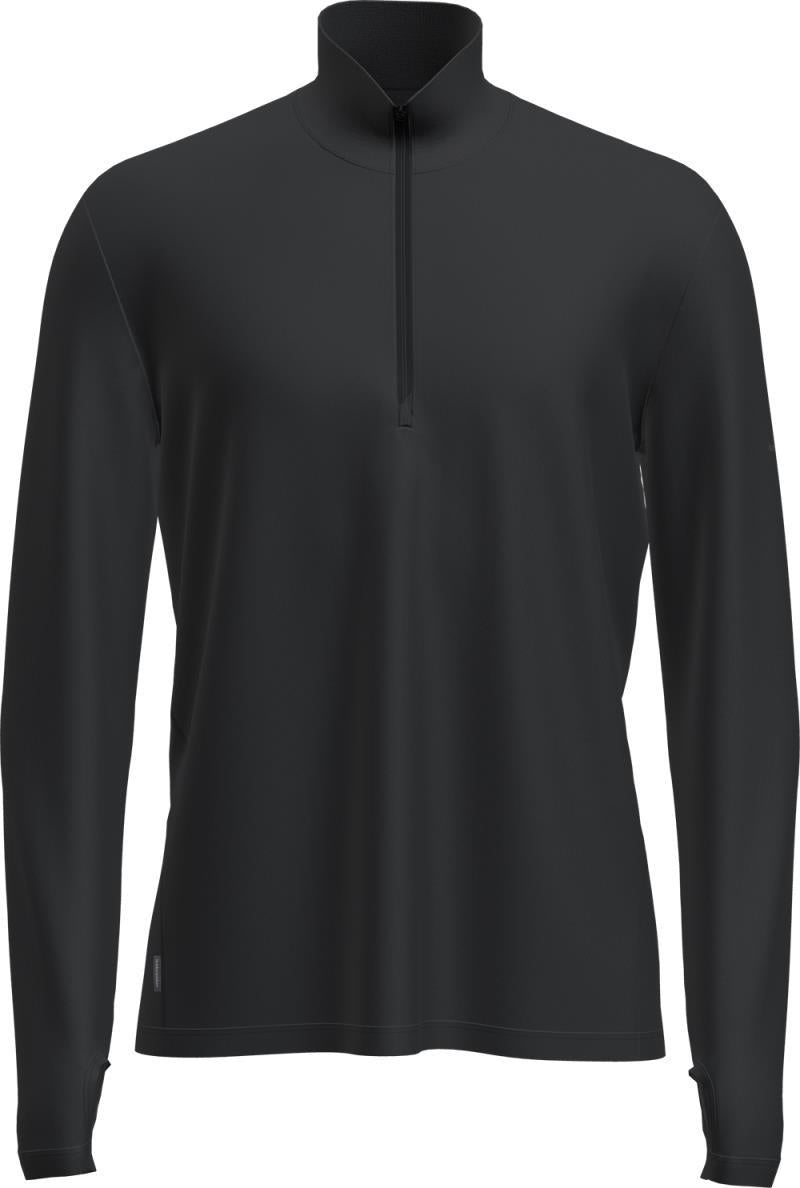 Original LS Half Zip - Mens - black 1