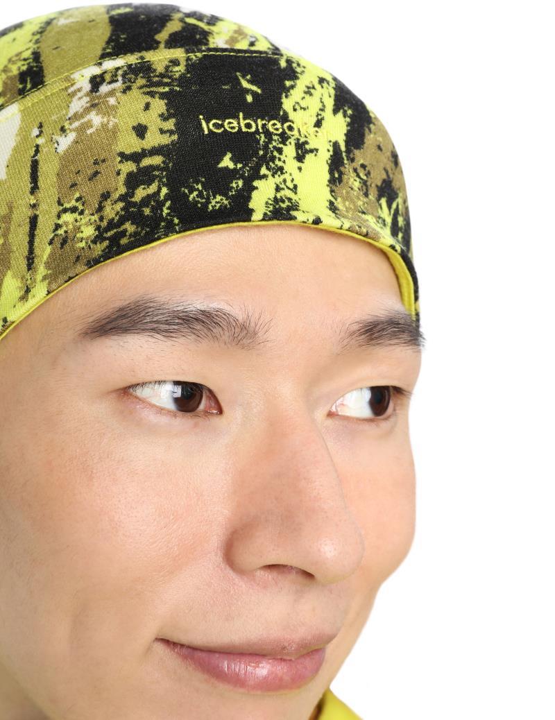 Quantum Beanie - Sedimentary - black / shine / clove / aop 1