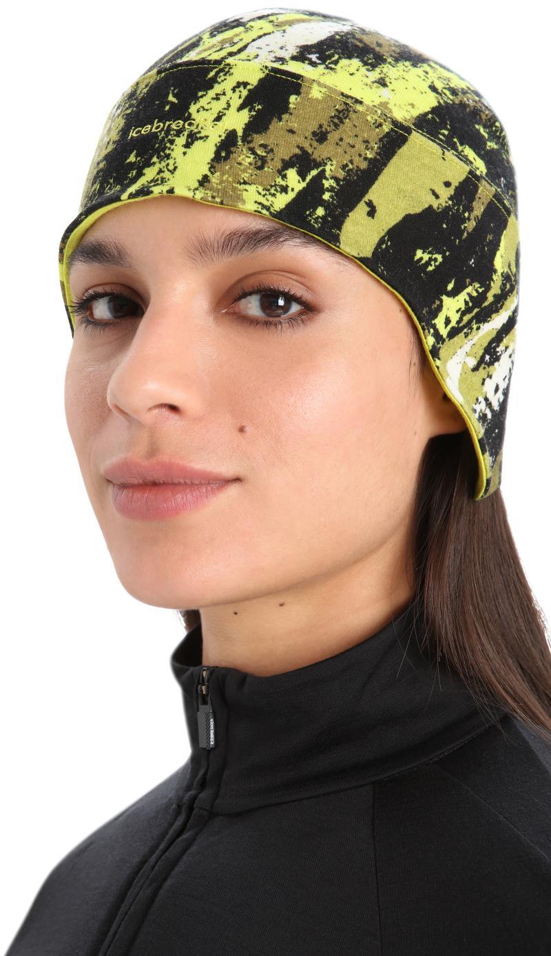 Quantum Beanie - Sedimentary - black / shine / clove / aop 1