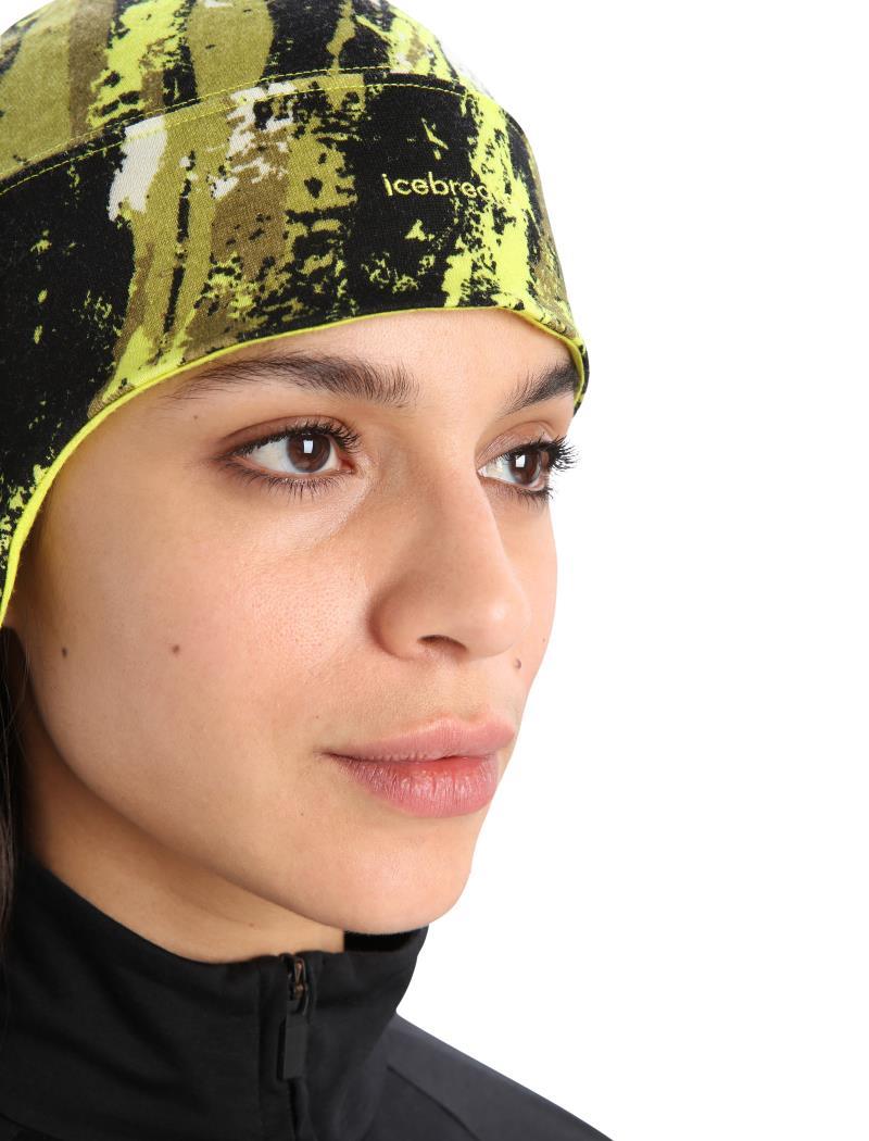 Quantum Beanie - Sedimentary - black / shine / clove / aop 1