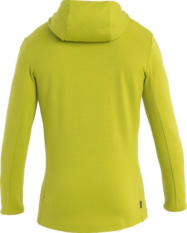 Quantum III LS Zip Hoodie - Mens - Bio Lime / Loden / CB 2