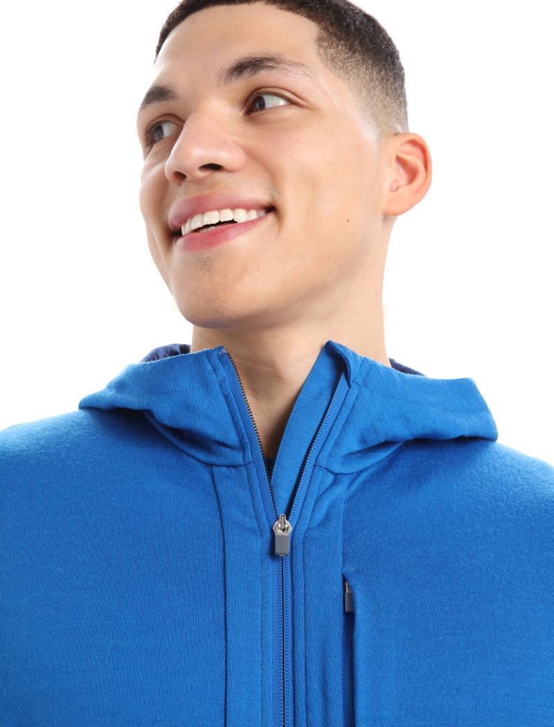 Quantum III LS Zip Hoodie - Mens - Lazurite / Royal Navy 4