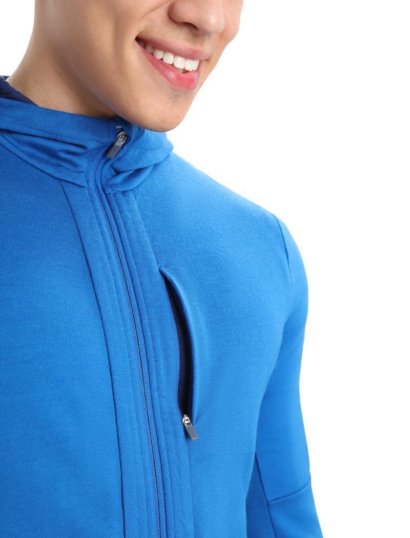 Quantum III LS Zip Hoodie - Mens - Lazurite / Royal Navy 6