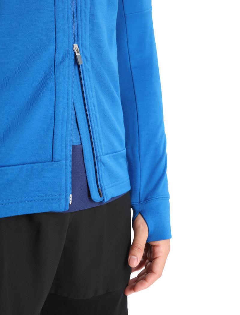 Quantum III LS Zip Hoodie - Mens - Lazurite / Royal Navy 9