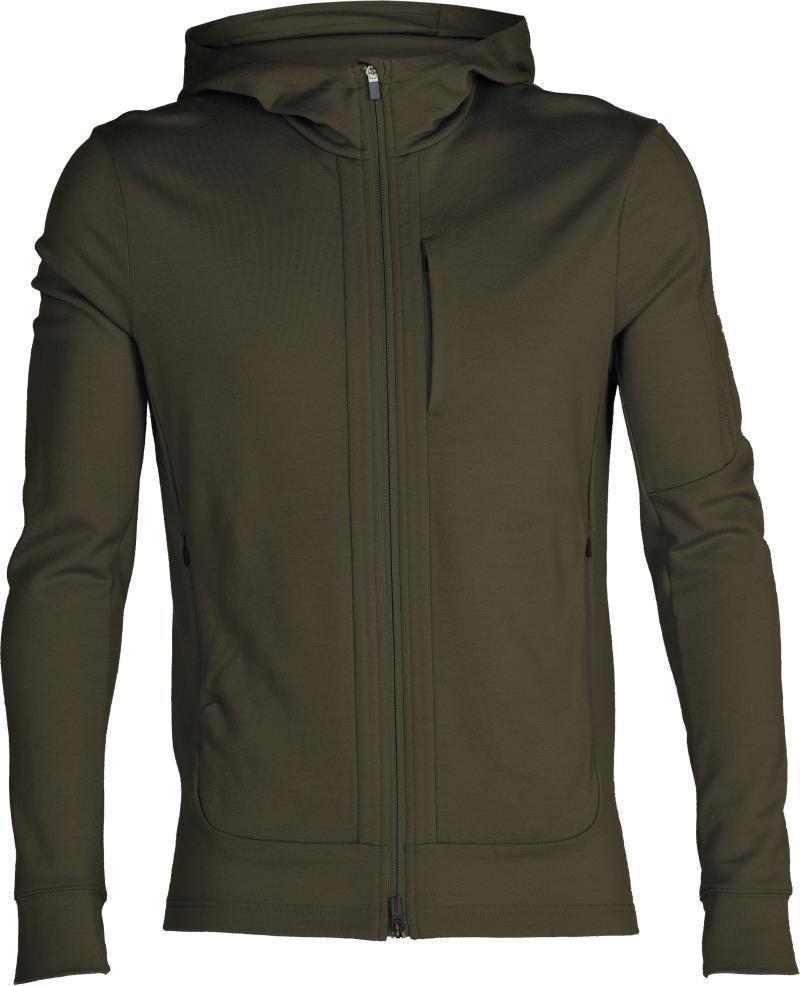 Quantum III LS Zip Hoodie - Mens - Loden 1