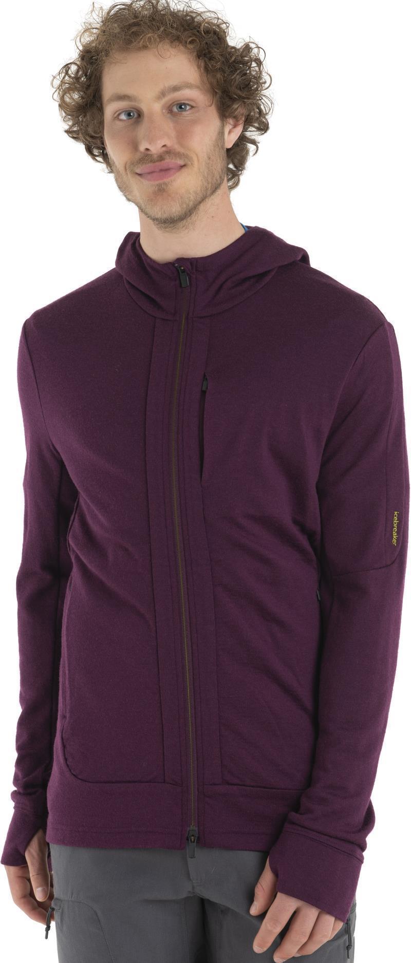 Quantum III LS Zip Hoodie - Mens - Nightshade 3