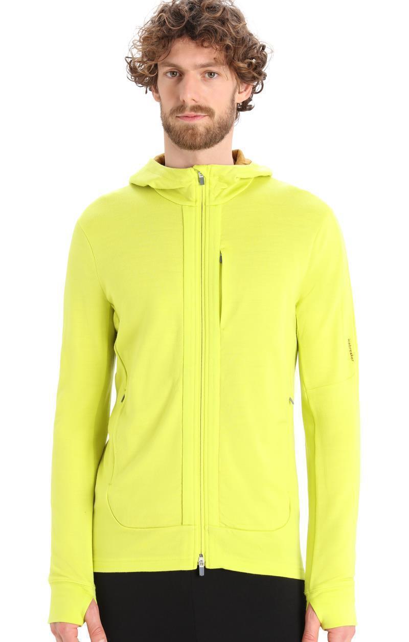 Quantum III LS Zip Hoodie - Mens - Shine / Clove 2