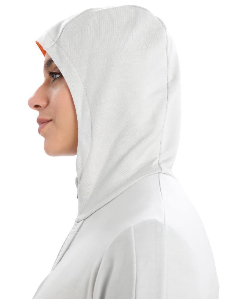 Quantum III LS Zip Hoodie - Womens - ether / flash 1