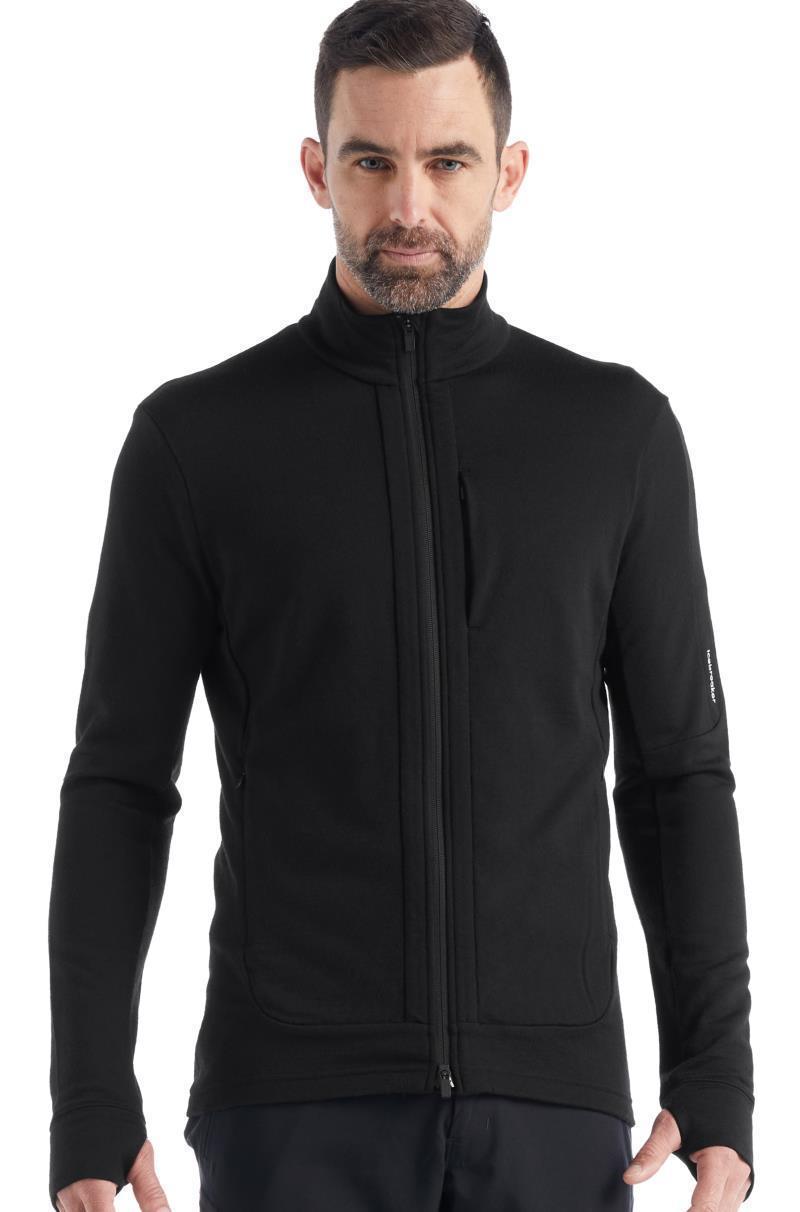 Quantum III LS Zip - Mens - Black 2