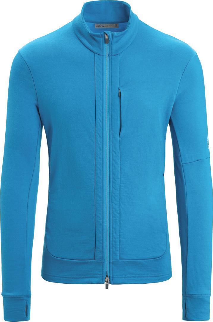 Quantum III LS Zip - Mens - Geo Blue 1