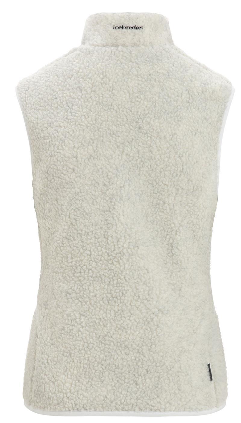 RealFleece High Pile Vest - Womens - Ecru Heather 2