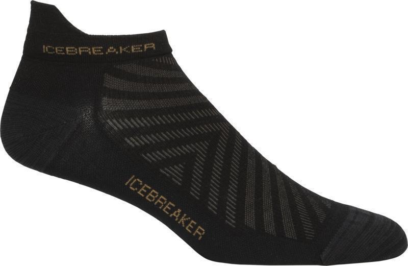 Run+ Micro Socks - Ultralight - Mens - black / curry 1
