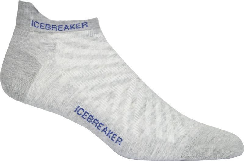 Run+ Micro Socks - Ultralight - Mens - blizzard heather / surf 1