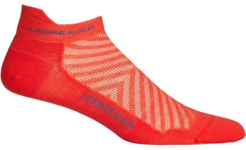 Run+ Micro Socks - Ultralight - Mens - chili red / thunder 1