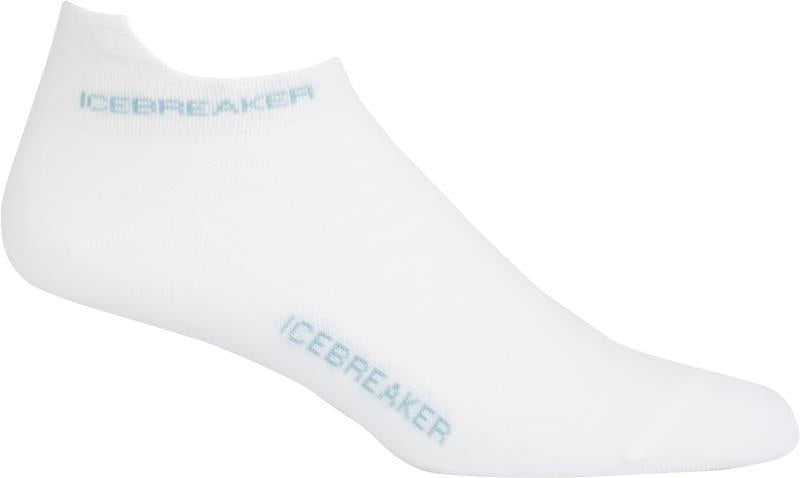 Run+ Micro Socks - Ultralight - Womens - White 1