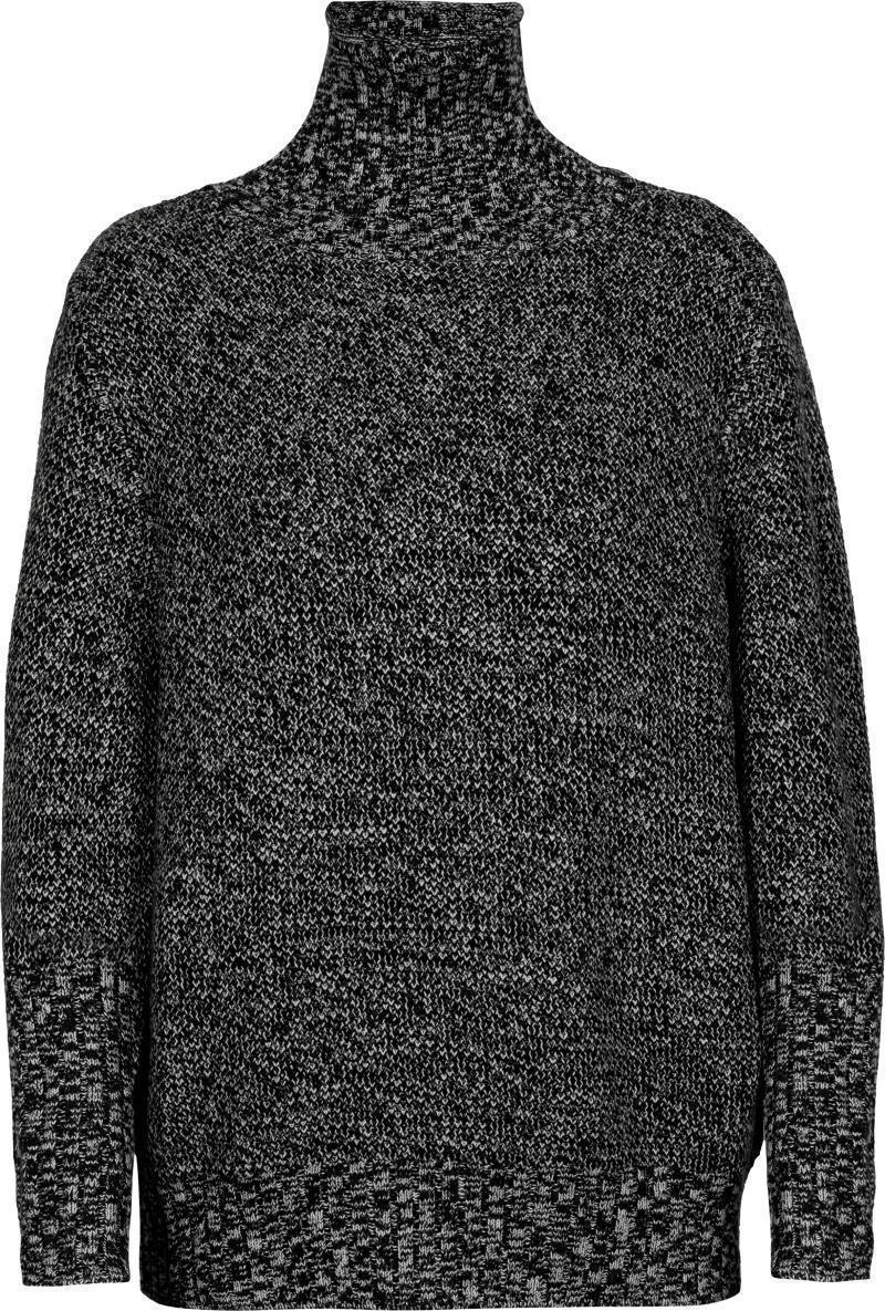 Seevista Funnel Neck Sweater - Womens - black / snow 1