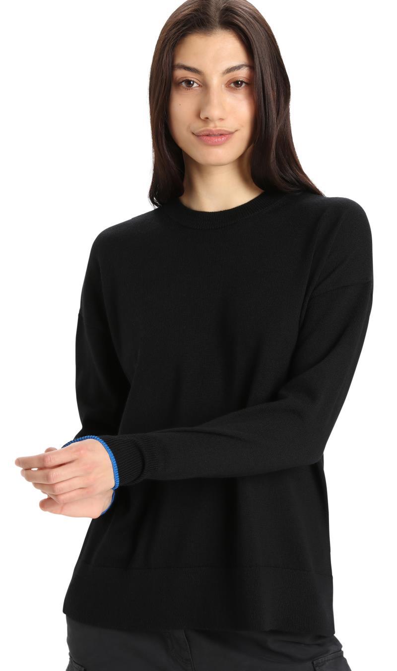 Shearer Crewe Sweater - Womens - black / lazurite 1