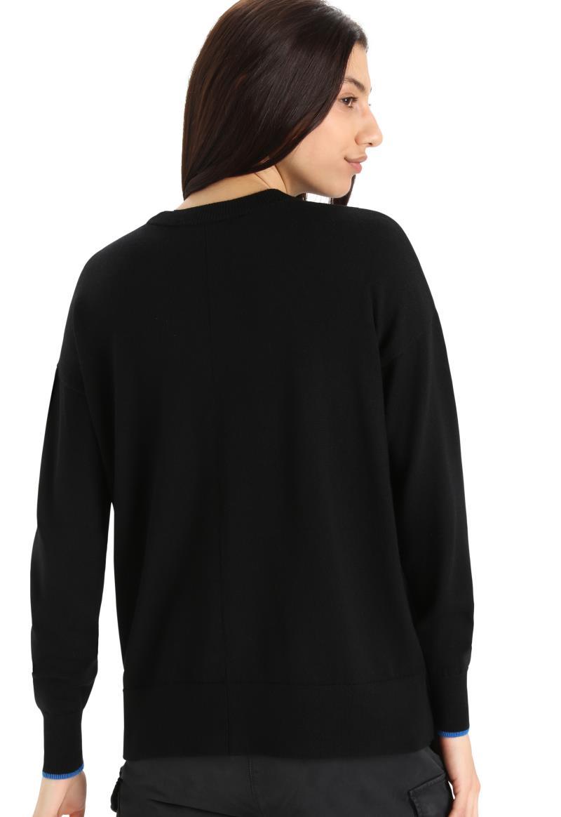 Shearer Crewe Sweater - Womens - black / lazurite 1