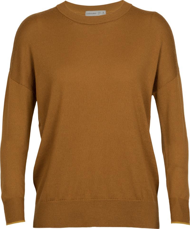 Shearer Crewe Sweater - Womens - clove / silent gold 1
