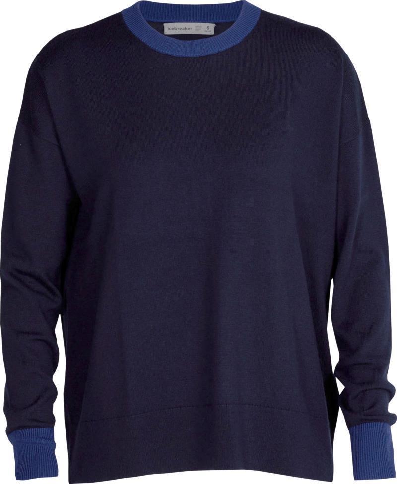 Shearer Crewe Sweater - Womens - midnight navy / royal navy / cb 1