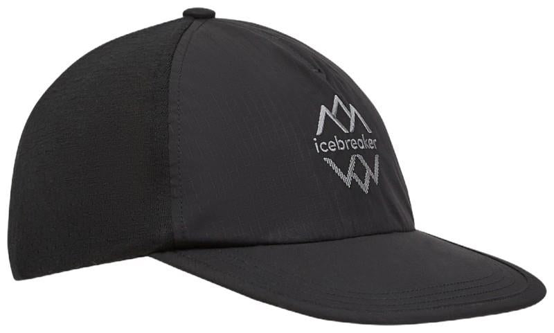 Shell+ Cotton Windbreaker Trucker Hat Logo Reflections - black 1