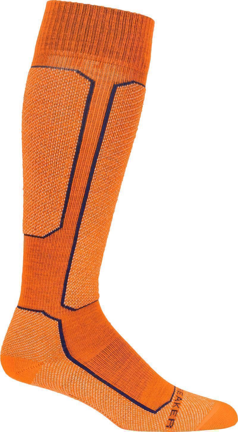 Ski+ Over The Calf Socks - Light - Womens - Flash / Ether / Royal Navy 1
