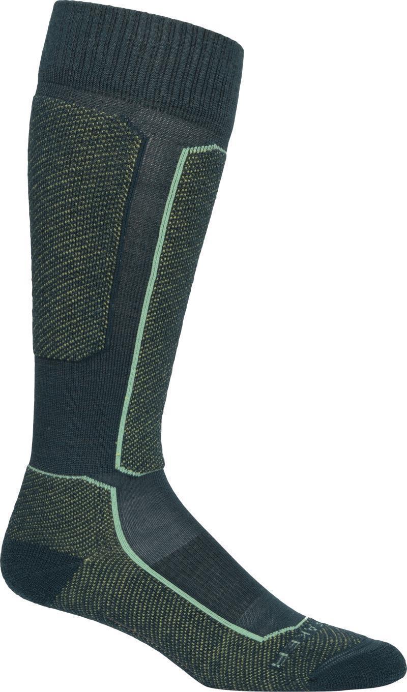 Ski+ Over The Calf Socks - Light - Womens - Nightfall / Aloe 1