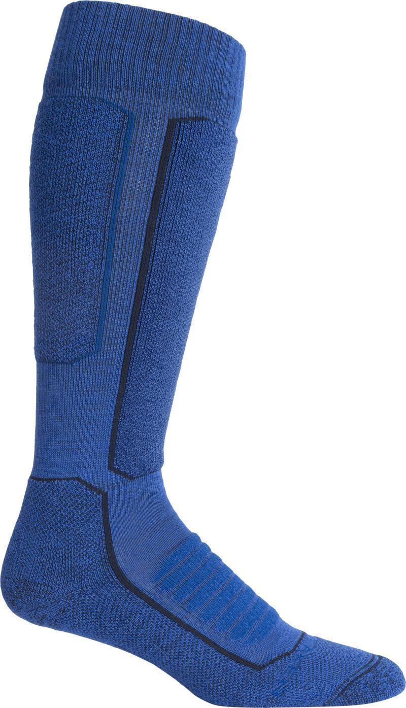 Ski+ Over The Calf Socks - Medium - Mens - Surf / Midnight Navy 1