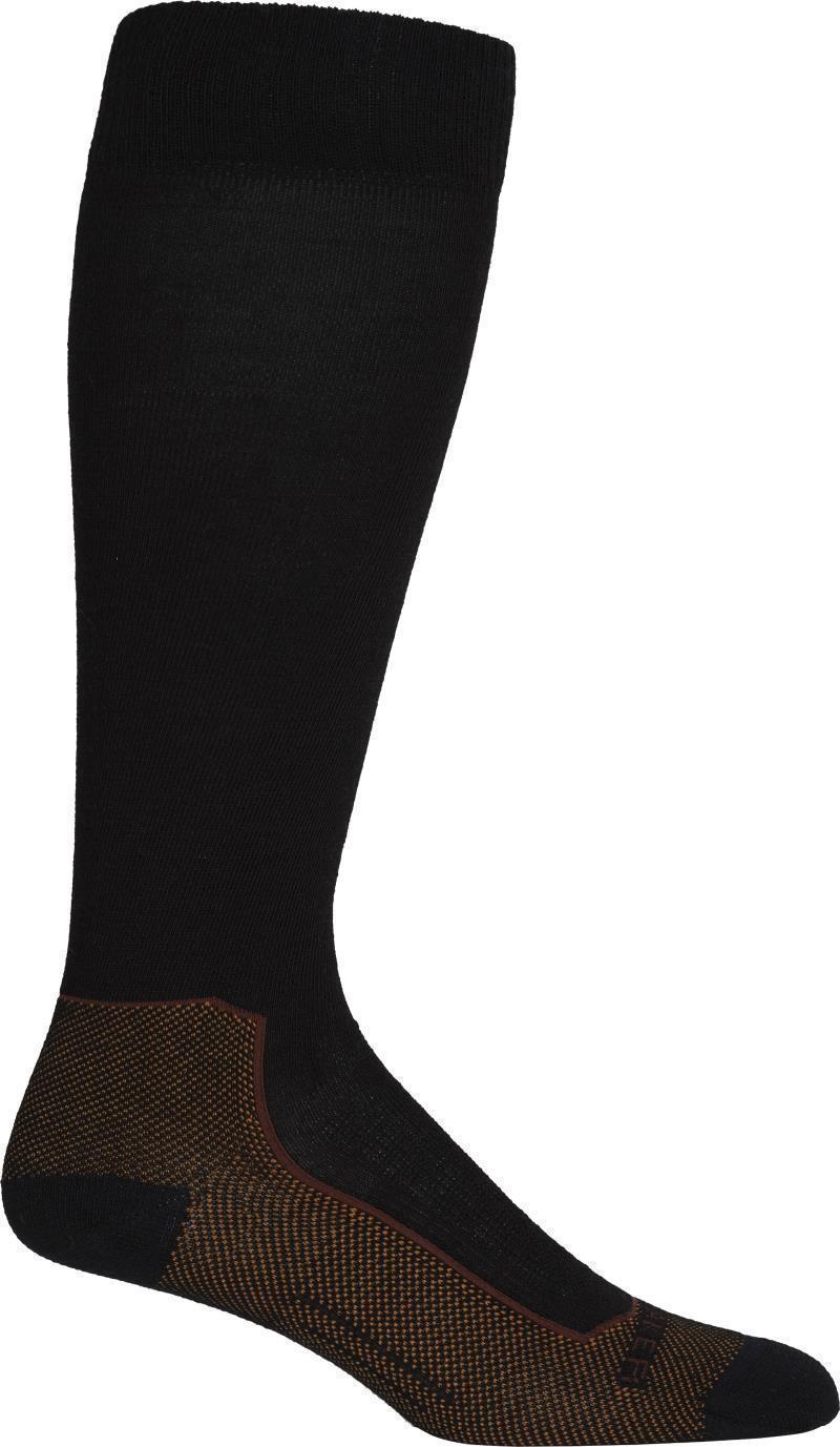 Ski+ Over The Calf Socks - Ultralight - Mens - jet heather / spice 1