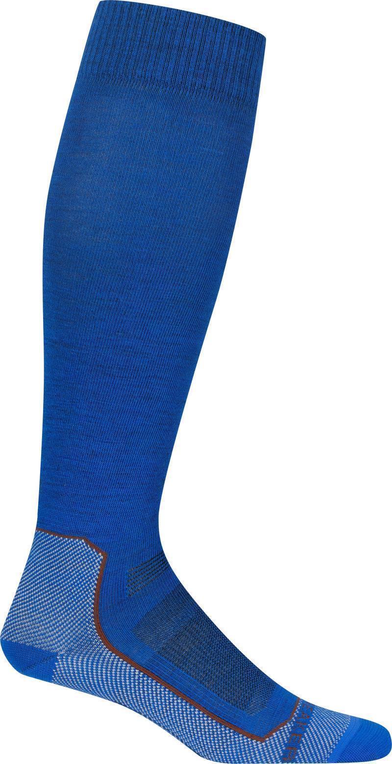 Ski+ Over The Calf Socks - Ultralight - Mens - lazurite / espresso / ether 1