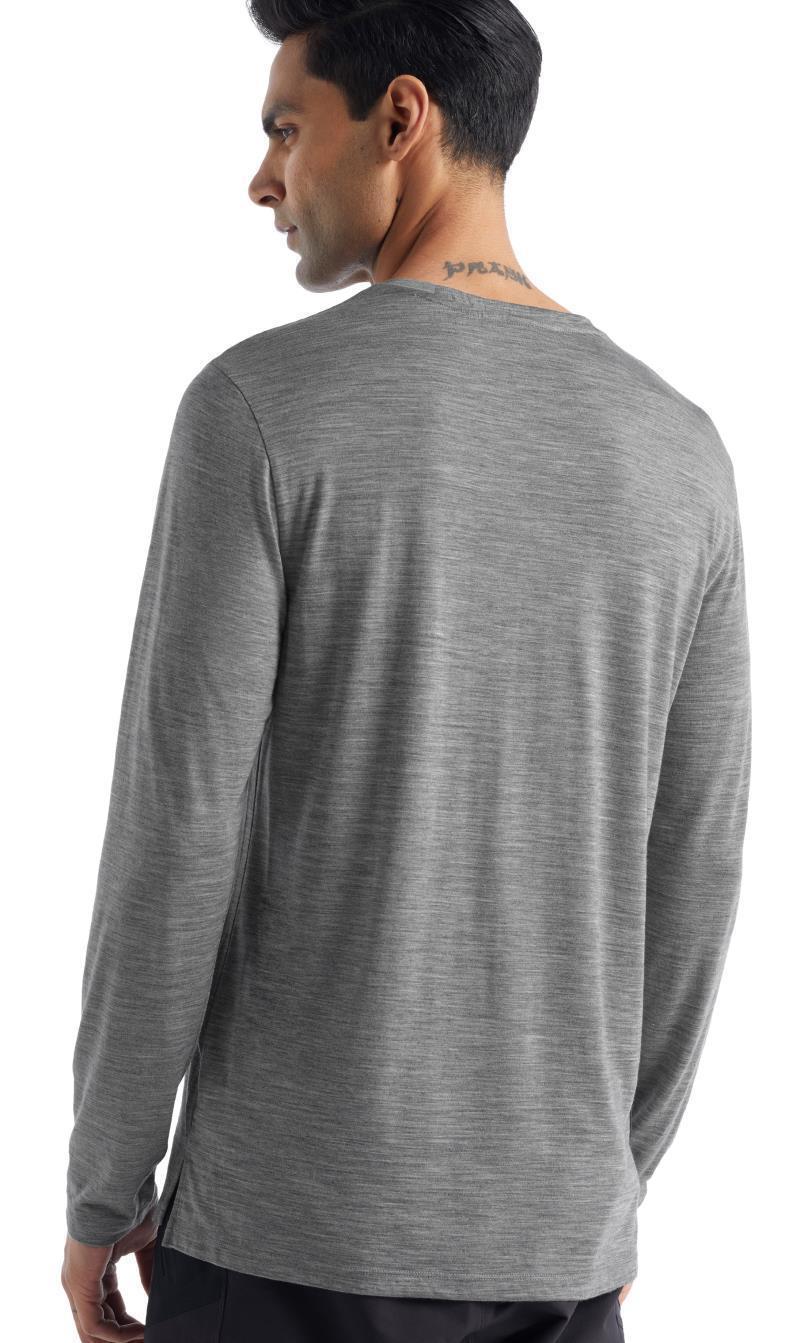 Sphere II LS Tee - Mens - Metro Heather 3