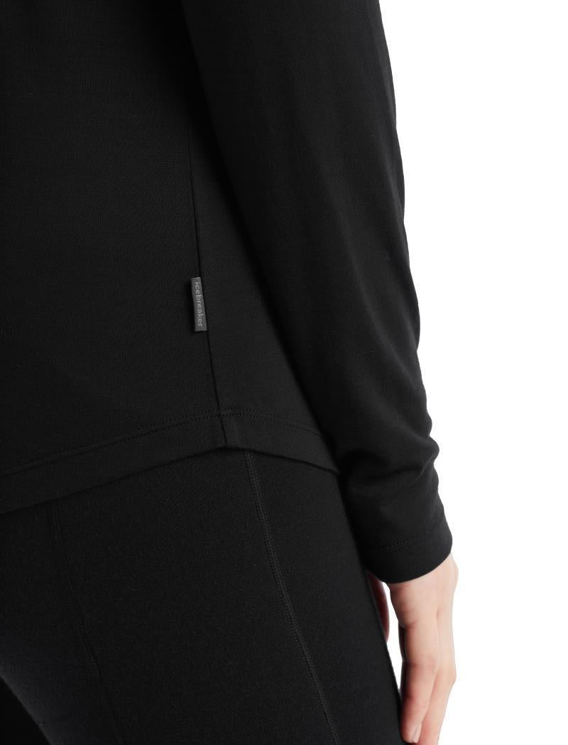 Sphere II LS Tee - Womens - Black 7