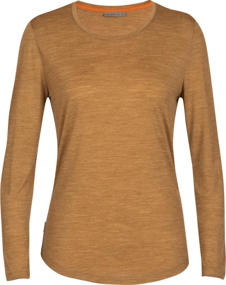 Sphere II LS Tee - Womens - Clove Heather 1
