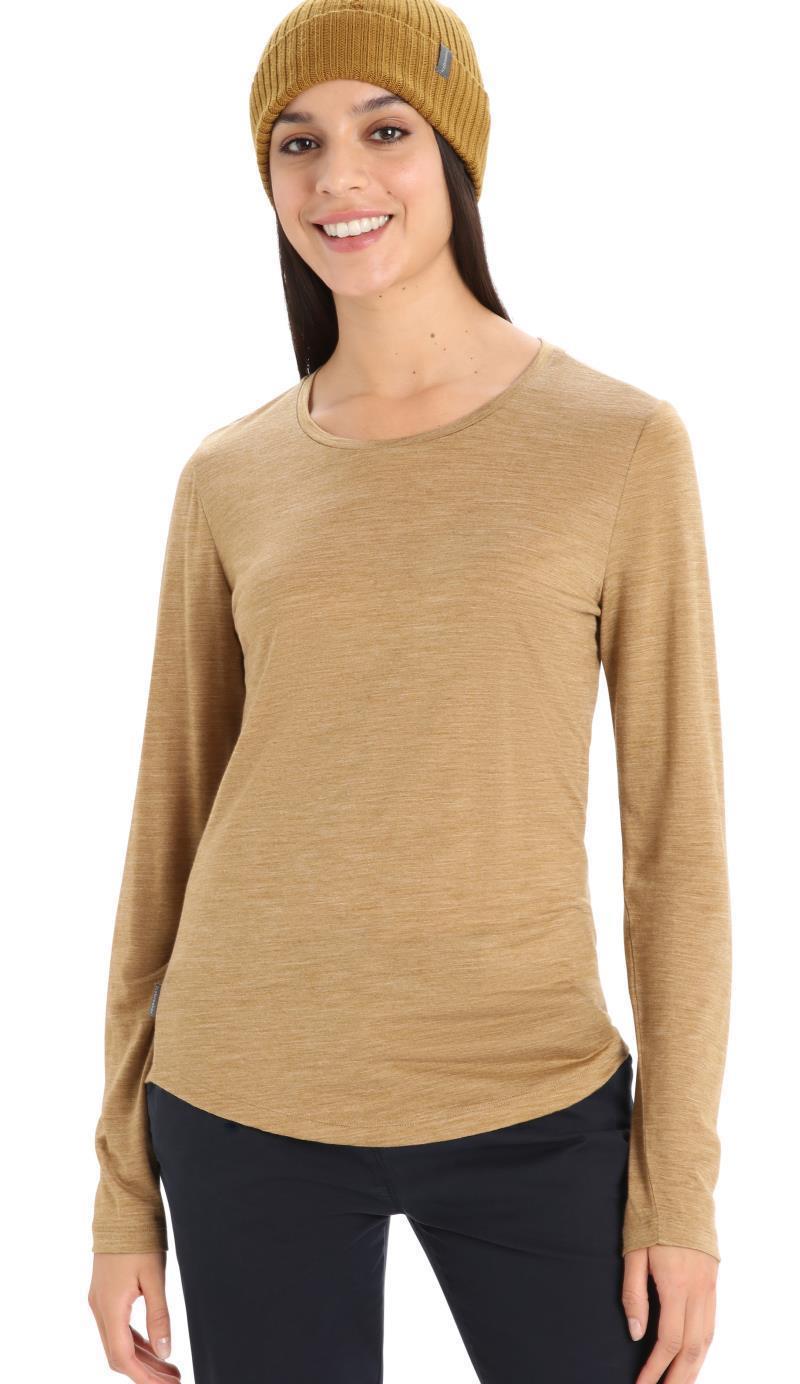 Sphere II LS Tee - Womens - Clove Heather 2