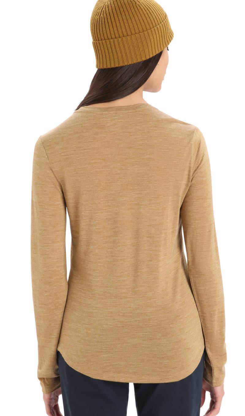 Sphere II LS Tee - Womens - Clove Heather 3