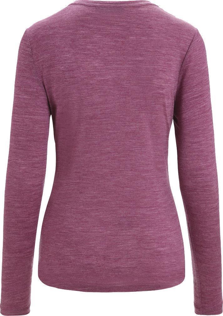 Sphere II LS Tee - Womens - Go Berry Heather 2