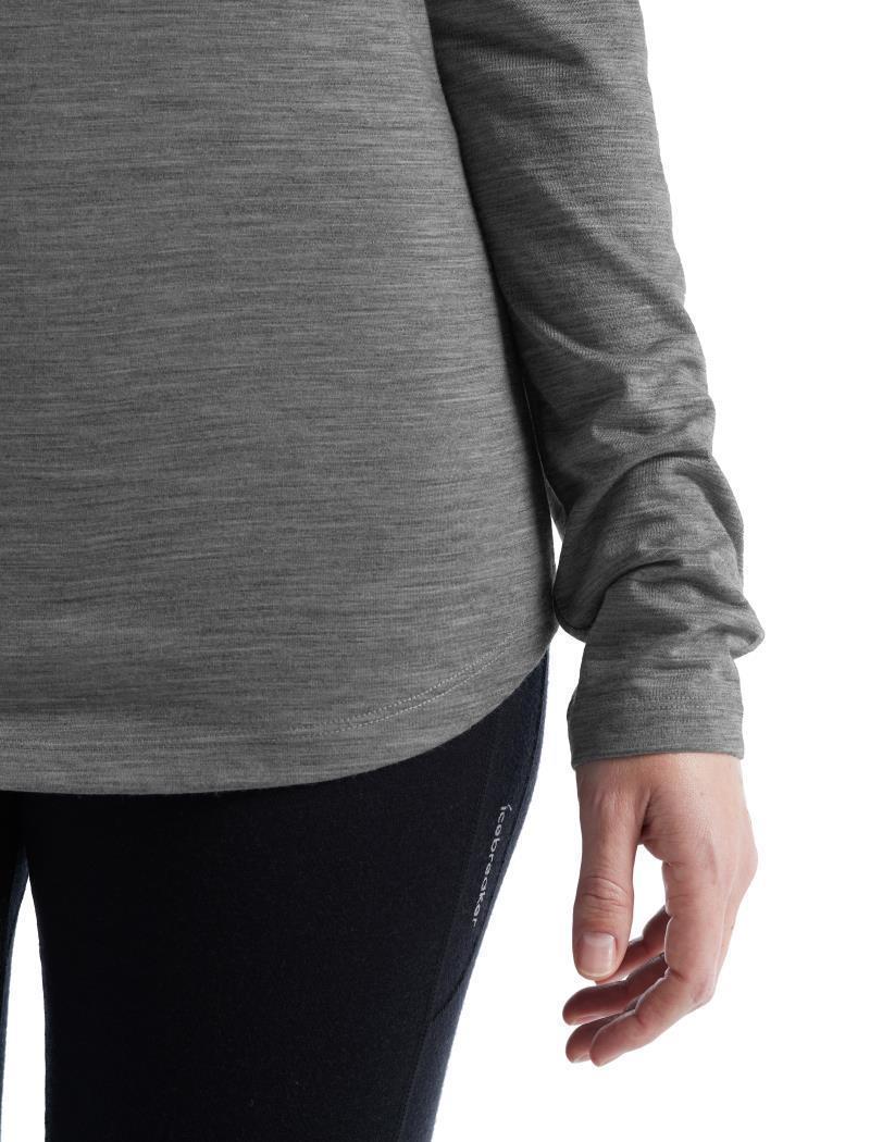 Sphere II LS Tee - Womens - Metro Heather 5